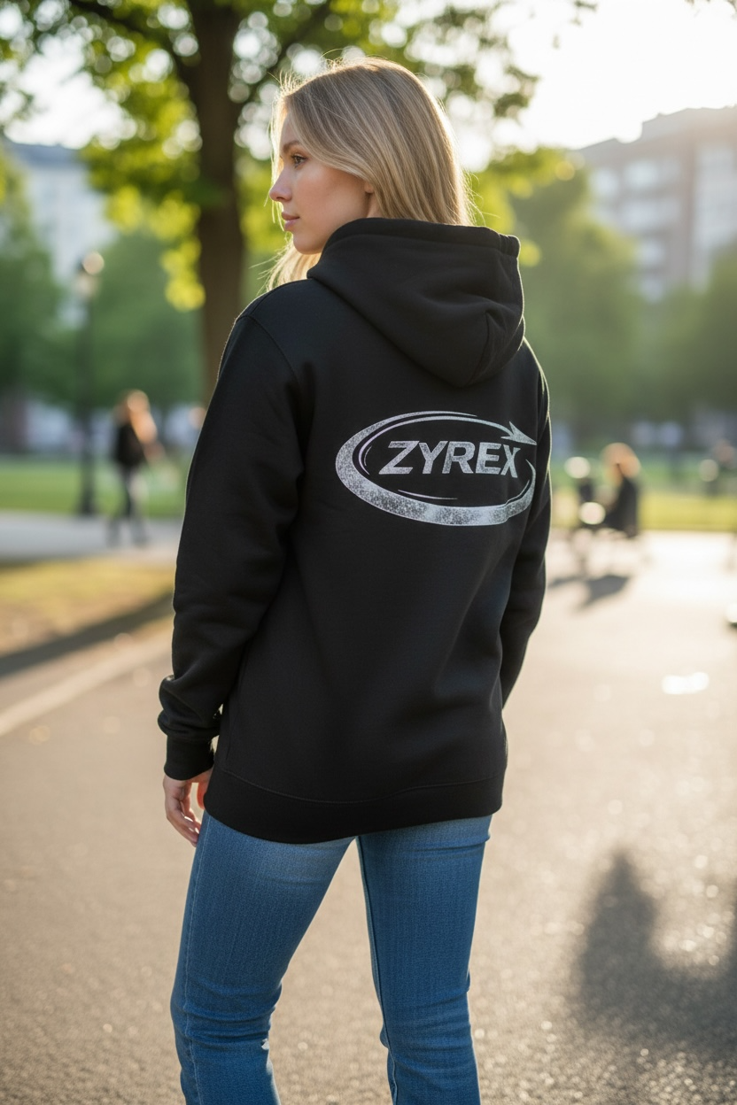 Zyrex Classic logo oversize Hoodie